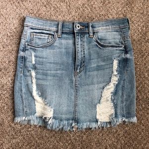 Denim skirt